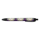 Eendjes en Bloemen Zwarte Inkt Pen (Bodem)