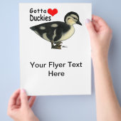 Eendjes Mogen Er Zijn Flyer (Hand)