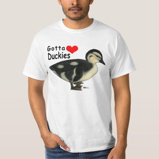 Eendjes Mogen Er Zijn T-shirt (Voorkant)