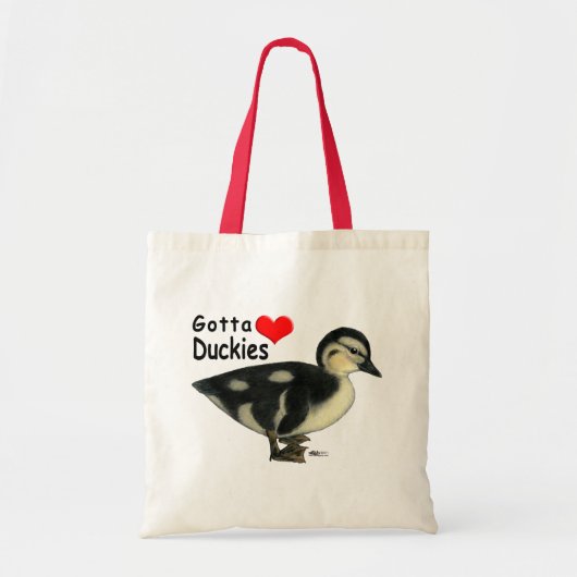 Eendjes Mogen Er Zijn Tote Bag (Voorkant)
