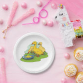 Eendjes Papieren Bordje (Feest)