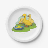 Eendjes Papieren Bordje (Voorkant)