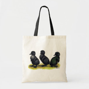 Eendjes Zwarte Cayuga Tote Bag
