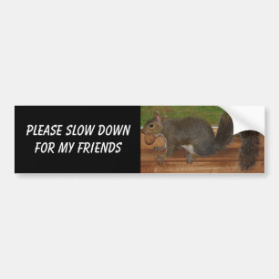 Eendrondige bumper bumpersticker