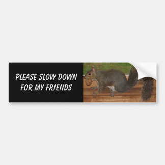 Eendrondige bumper bumpersticker