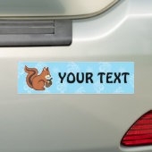 Eendrondige bumper bumpersticker (Op auto)