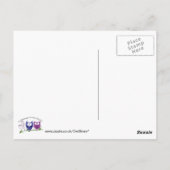 Eendrongen in mijn hart, schattige Owl Gifts Briefkaart (Achterkant)