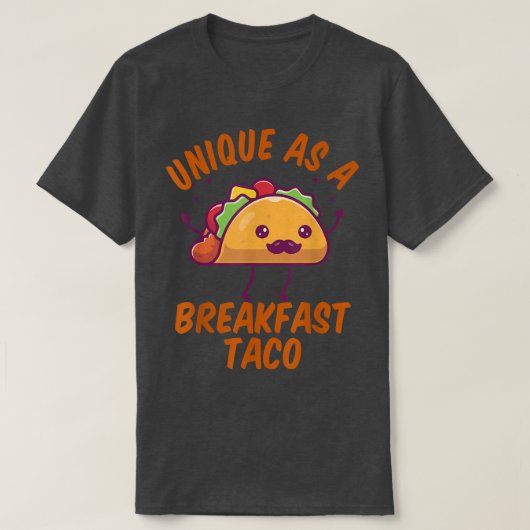 Eenduidig als een snelle Taco Happy glimlachend Ka T-shirt (Design voorkant)