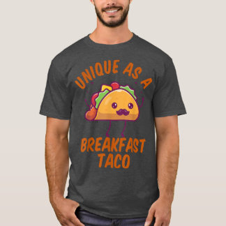 Eenduidig als een snelle Taco Happy glimlachend Ka T-shirt