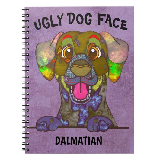 Eenduidig Dalmatiaans lelijk Notitieboek aan het g (Voorkant)