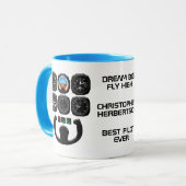 Eenduidig en grappig avontuur mok (Voorkant links)