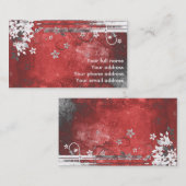 Eenduidig grijs visitekaartje (Voorkant / Achterkant)