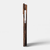 Eenduidig houtextuur Case-Mate iPhone case (Achterkant / Links)