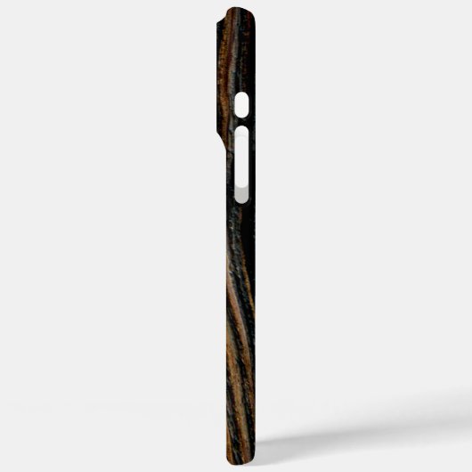 Eenduidig houtextuur Case-Mate iPhone case (Achterkant / Links)