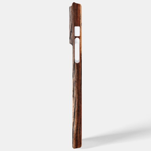 Eenduidig houtextuur Case-Mate iPhone case (Achterkant / Links)