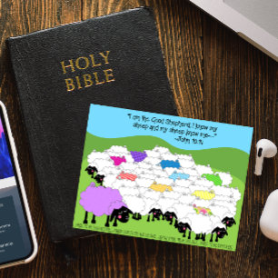 Eenduidig Inspirerend schapenbeslag Briefkaart