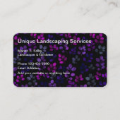 Eenduidig landschaar en tuinman visitekaartje (Voorkant)