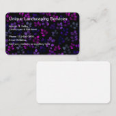 Eenduidig landschaar en tuinman visitekaartje (Voorkant / Achterkant)