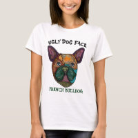 Eenduidig lelijk gelaatsgelaat T-Shirt