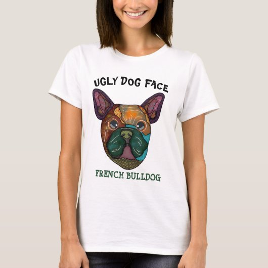 Eenduidig lelijk gelaatsgelaat T-Shirt (Voorkant)