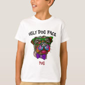 Eenduidig lelijke hond T-shirt (Voorkant)