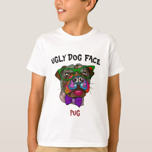 Eenduidig lelijke hond T-shirt