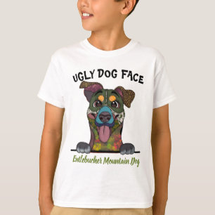 Eenduidig lelijke hond van Entlebucher Mountain T-shirt