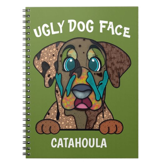 Eenduidig Notitieboek van het Catahoulallachtige-h (Voorkant)
