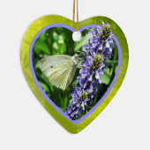 Eenduidig Ornament met witte vlinder (Rechts)