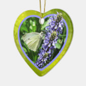 Eenduidig Ornament met witte vlinder (Links)