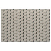 Eenduidig textiel Retrochic fazant bird linnen Stof (Yard (91,4 cm))