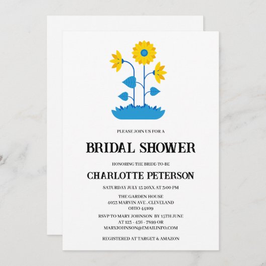 Eenduidig Vrijgezellenfeest van geborene Boho Kaart (Voorkant / Achterkant)