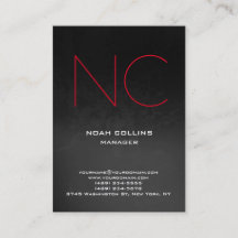 Eenduidig zwart zwart zwart monogram