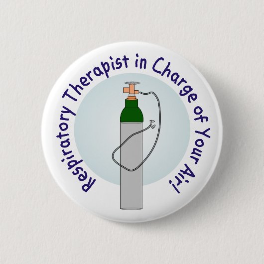 Eenduidige ademhalingstherapiefuncties ronde button 5,7 cm (Voorkant)