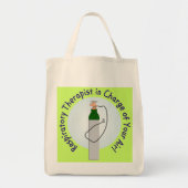 Eenduidige ademhalingstherapiefuncties tote bag (Voorkant)