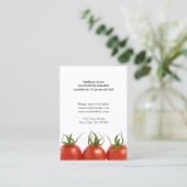 Eenduidige Chef van de notaris van de sanitaire im Visitekaartje (Staand voorkant)