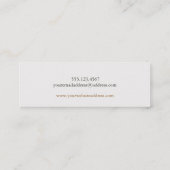 Eenduidige  huiduitslag mini visitekaartje (Achterkant)