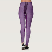 Eenduidige  kleurwolken meisjes lavender leggings (Achterkant)