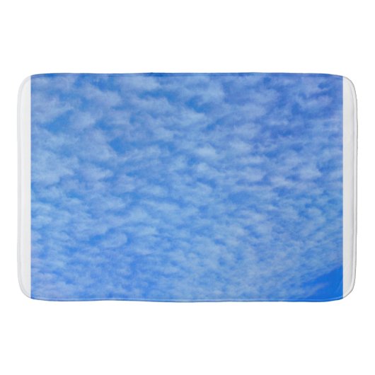 Eenduidige klouds Bath Mat (Voorkant)