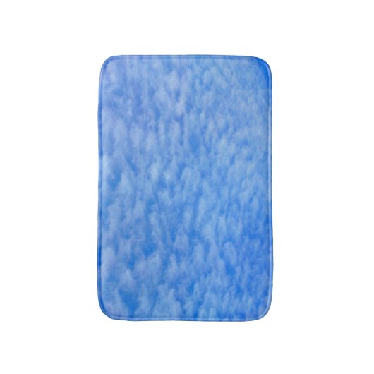 Eenduidige klouds Bath Mat (Voorkant Verticaal)