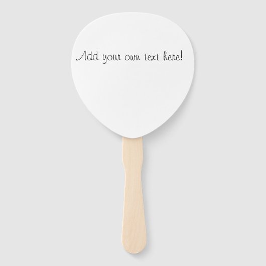 Eenduidige witte orchideeën met een roze brij op e handwaaier (Achterkant)