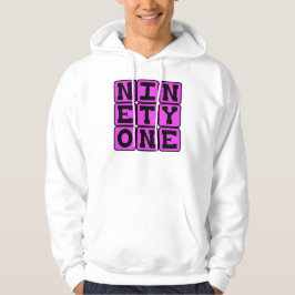 Eenennegentig, nummer 91 hoodie