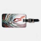 eenentwintig ( eenentwintigste tweedaagse ) bagagelabel (Voorkant horizontaal)