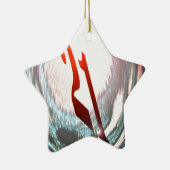 eenentwintig ( eenentwintigste tweedaagse ) keramisch ornament (Rechts)