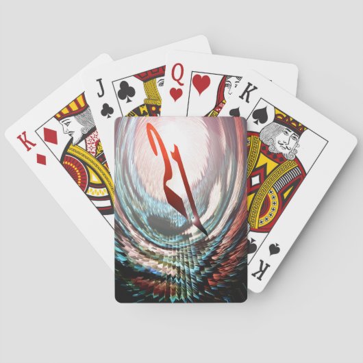 eenentwintig ( eenentwintigste tweedaagse ) pokerkaarten (Achterkant)