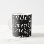 Eenentwintig Koffiemok (Voorkant links)