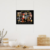 Eenentwintig meesters Poster (Keuken)