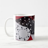 Eenentwintig schoppen met chips koffiemok (Links)