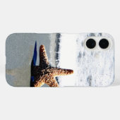 Eénfasige Starfish Washington Ashore Jigzaag Puzzl Case-Mate iPhone Case (Achterkant (horizontaal))