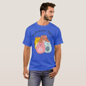 Eenhamster Squad Schattige Hamster Friends T-shirt (Voorkant volledig)